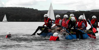 Point 2 Point raft building